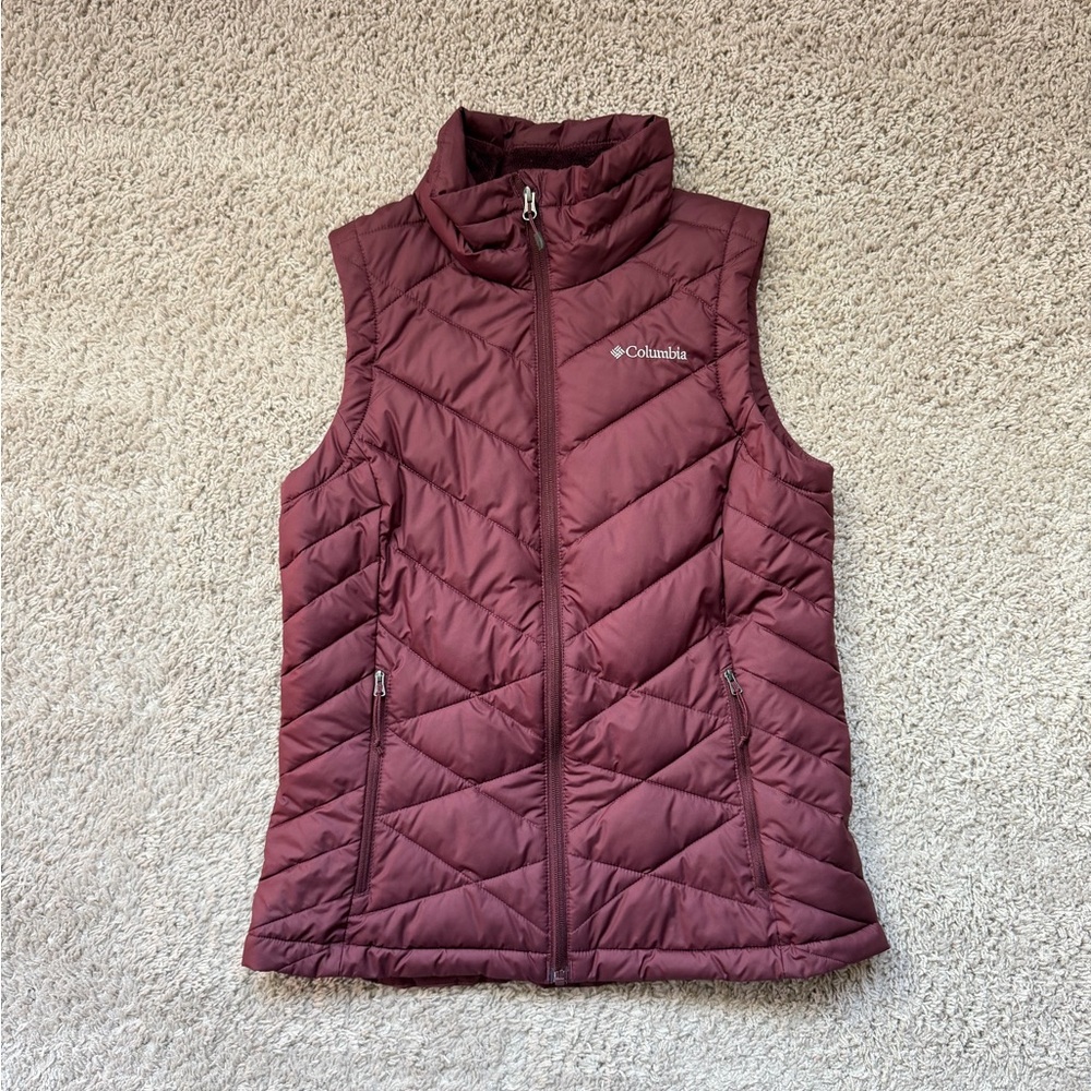 Columbia Women's Maroon Joy Peak II Vest